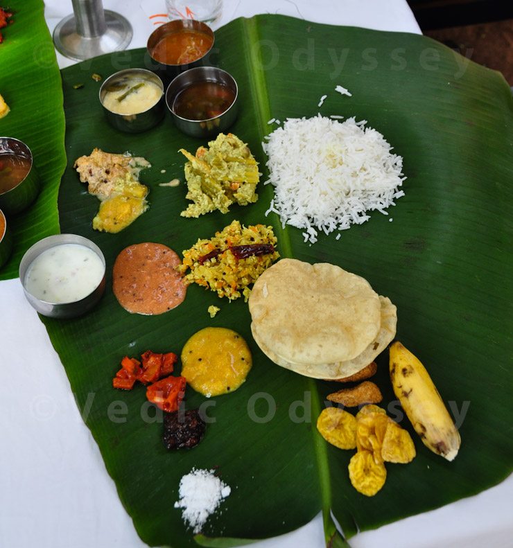 Traditional South Indian Meal
