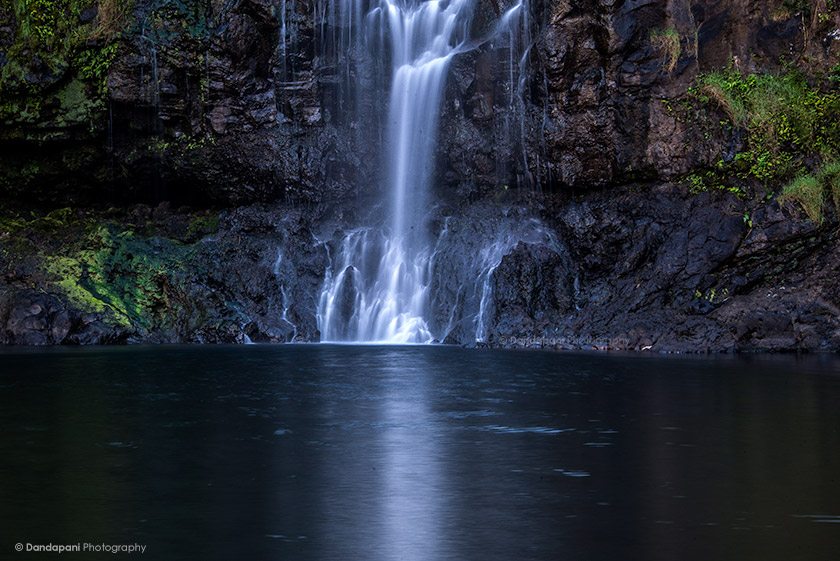 Zooming in tight at the base of the falls gives you a different look all together. 