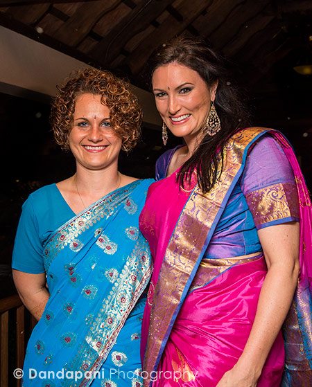 wearing-sari-india-kerala-retreat